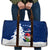 Norway Christmas Travel Bag with Nordic Gnome Santa White Tree and Snowflake - Wonder Print Shop