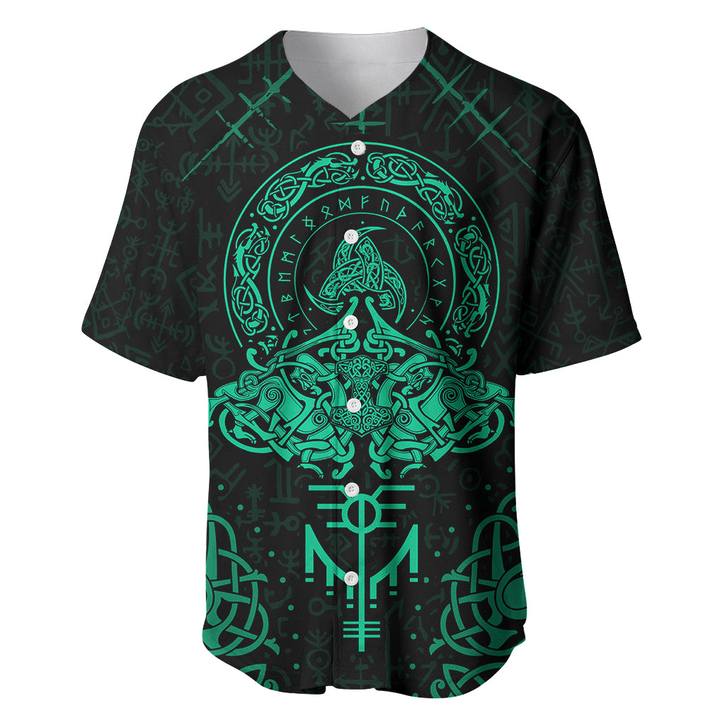 Viking Baseball Jersey Valhalla's Eternal Glory - Wonder Print Shop