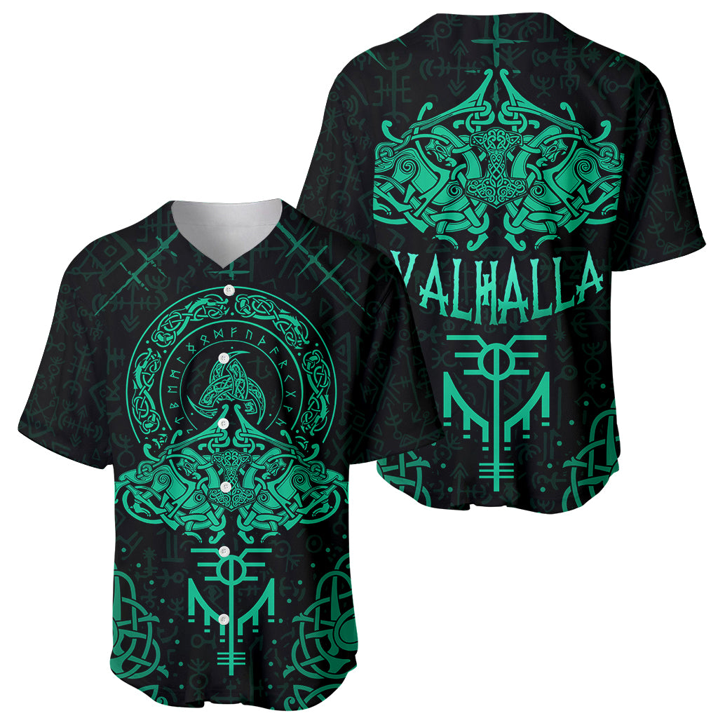Viking Baseball Jersey Valhalla's Eternal Glory - Wonder Print Shop