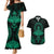 Viking Couples Matching Mermaid Dress and Hawaiian Shirt Valhalla's Eternal Glory - Wonder Print Shop
