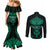 viking-couples-matching-mermaid-dress-and-long-sleeve-button-shirts-valhallas-eternal-glory