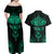 Viking Couples Matching Off Shoulder Maxi Dress and Hawaiian Shirt Valhalla's Eternal Glory - Wonder Print Shop