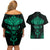 Viking Couples Matching Off Shoulder Short Dress and Hawaiian Shirt Valhalla's Eternal Glory - Wonder Print Shop