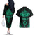 Viking Couples Matching Off The Shoulder Long Sleeve Dress and Hawaiian Shirt Valhalla's Eternal Glory - Wonder Print Shop