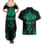 Viking Couples Matching Summer Maxi Dress and Hawaiian Shirt Valhalla's Eternal Glory - Wonder Print Shop
