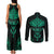 Viking Couples Matching Tank Maxi Dress and Long Sleeve Button Shirts Valhalla's Eternal Glory - Wonder Print Shop