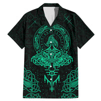 Viking Family Matching Mermaid Dress and Hawaiian Shirt Valhalla's Eternal Glory - Wonder Print Shop