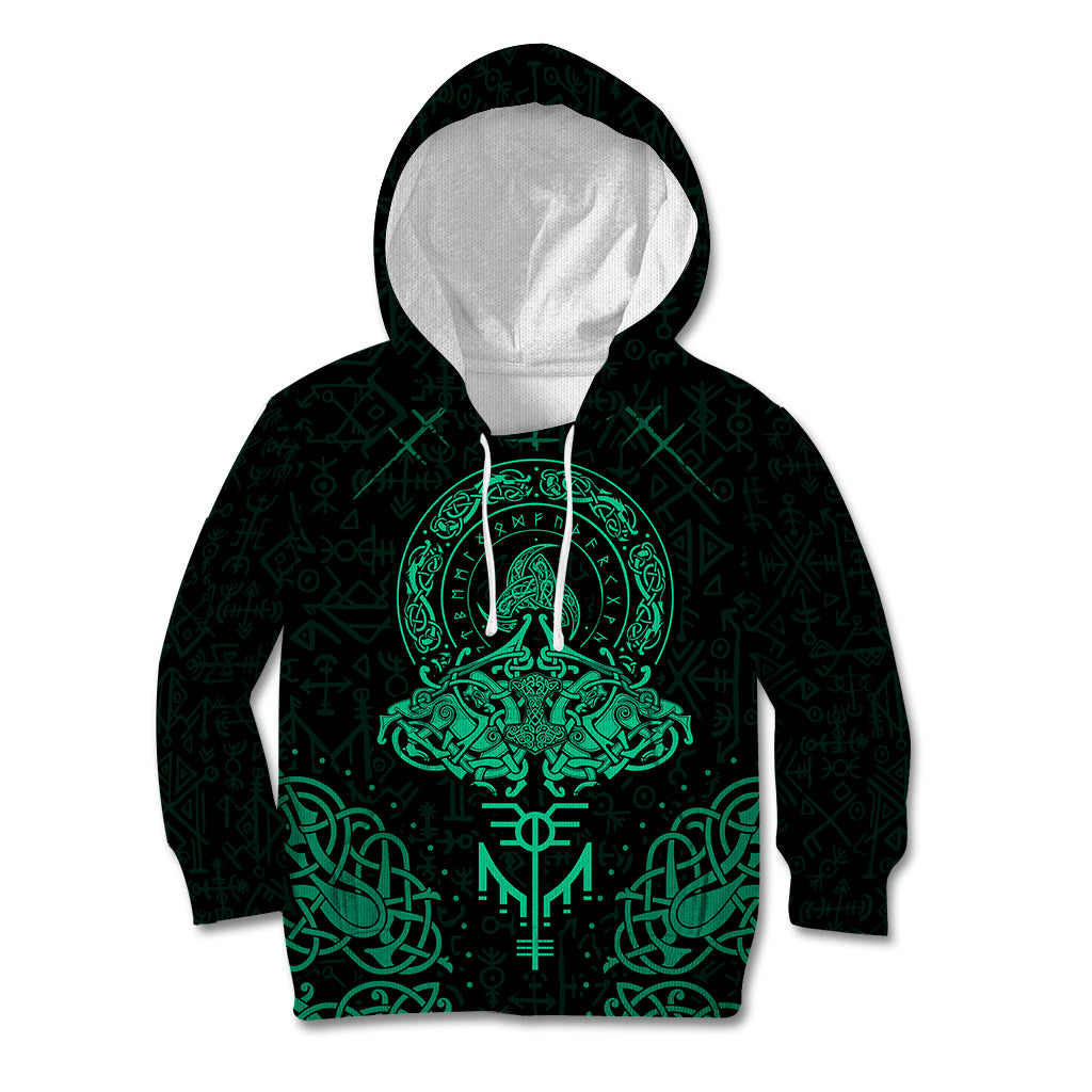 Viking Kid Hoodie Valhalla's Eternal Glory - Wonder Print Shop