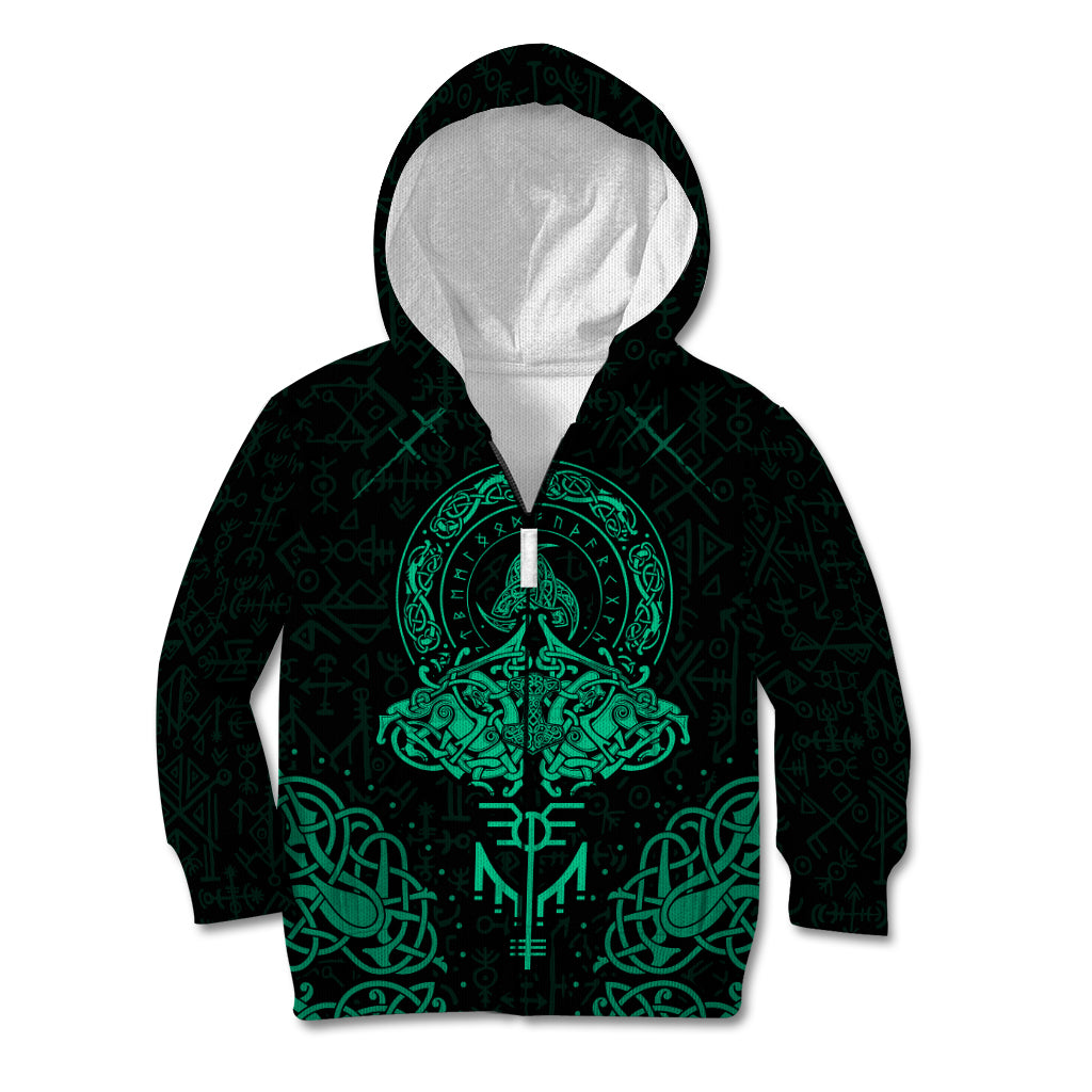 Viking Kid Hoodie Valhalla's Eternal Glory - Wonder Print Shop