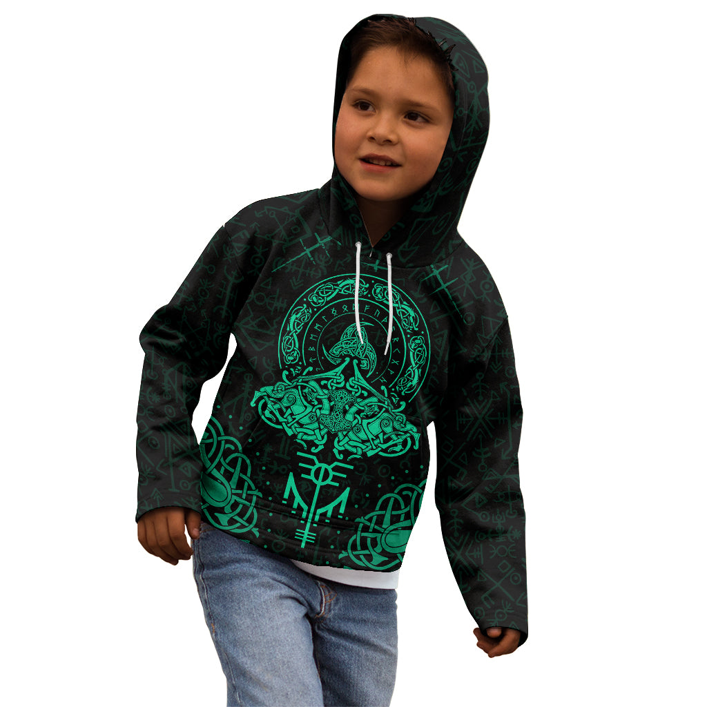 Viking Kid Hoodie Valhalla's Eternal Glory - Wonder Print Shop