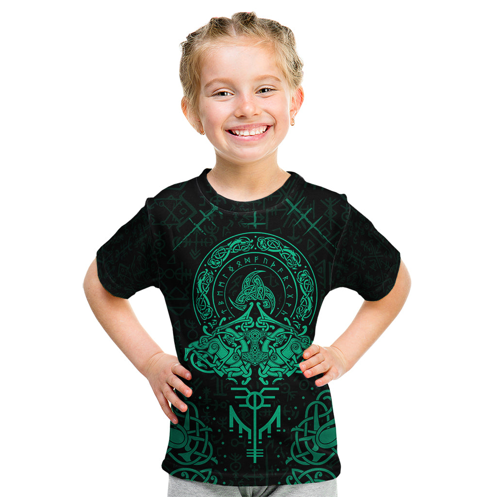 Viking Kid T Shirt Valhalla's Eternal Glory - Wonder Print Shop