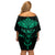 Viking Off Shoulder Short Dress Valhalla's Eternal Glory - Wonder Print Shop