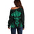 Viking Off Shoulder Sweater Valhalla's Eternal Glory - Wonder Print Shop
