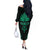 Viking Off The Shoulder Long Sleeve Dress Valhalla's Eternal Glory - Wonder Print Shop