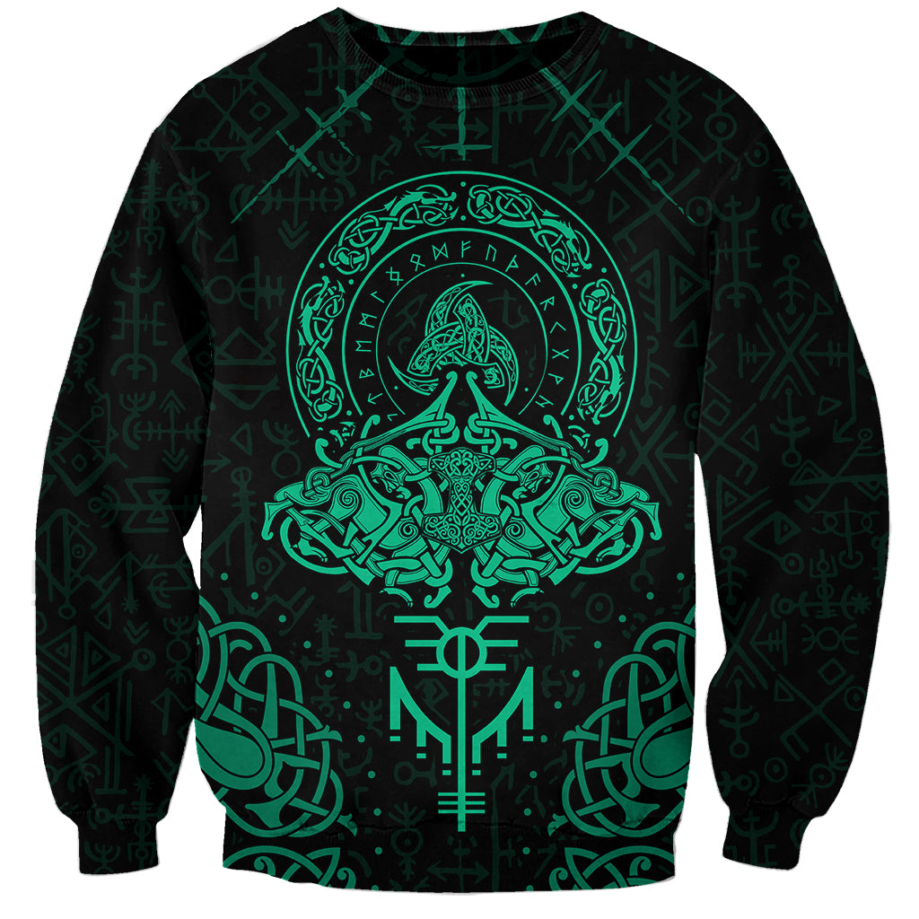 Viking Sweatshirt Valhalla's Eternal Glory - Wonder Print Shop