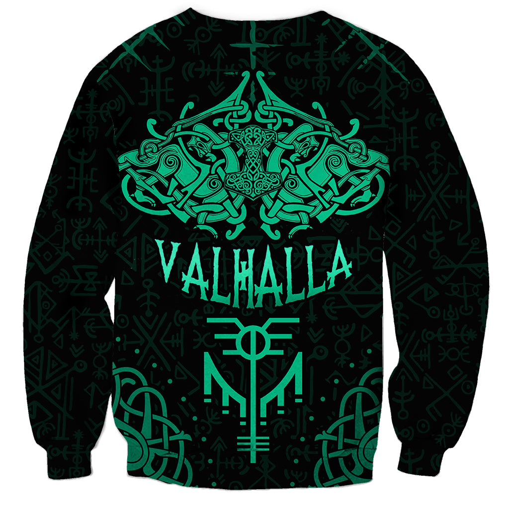 Viking Sweatshirt Valhalla's Eternal Glory - Wonder Print Shop