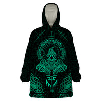 Viking Wearable Blanket Hoodie Valhalla's Eternal Glory - Wonder Print Shop