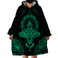 Viking Wearable Blanket Hoodie Valhalla's Eternal Glory - Wonder Print Shop