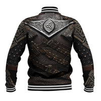 Legendary Viking Armor Baseball Jacket Triple Horn Saga - Wonder Print Shop