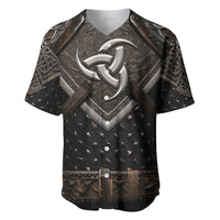 Legendary Viking Armor Baseball Jersey Triple Horn Saga - Wonder Print Shop