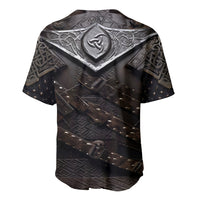 Legendary Viking Armor Baseball Jersey Triple Horn Saga - Wonder Print Shop