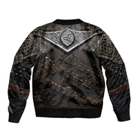 Legendary Viking Armor Bomber Jacket Triple Horn Saga - Wonder Print Shop