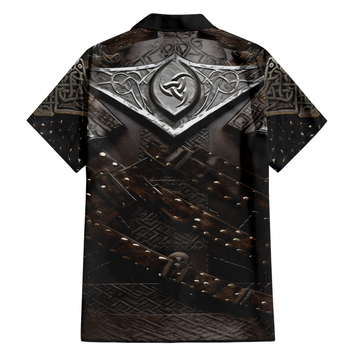 Legendary Viking Armor Hawaiian Shirt Triple Horn Saga - Wonder Print Shop