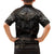 Viking Warrior Armor Kid Hawaiian Shirt Fenrir Wolf Symbol - Wonder Print Shop