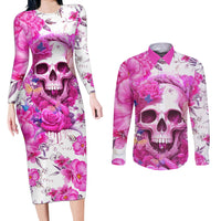 In My Next Life I Want To Be The Karma Fairy Couples Matching Long Sleeve Bodycon Dress and Long Sleeve Button Shirts - Wonder Print Shop