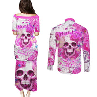 In My Next Life I Want To Be The Karma Fairy Couples Matching Puletasi Dress and Long Sleeve Button Shirts - Wonder Print Shop