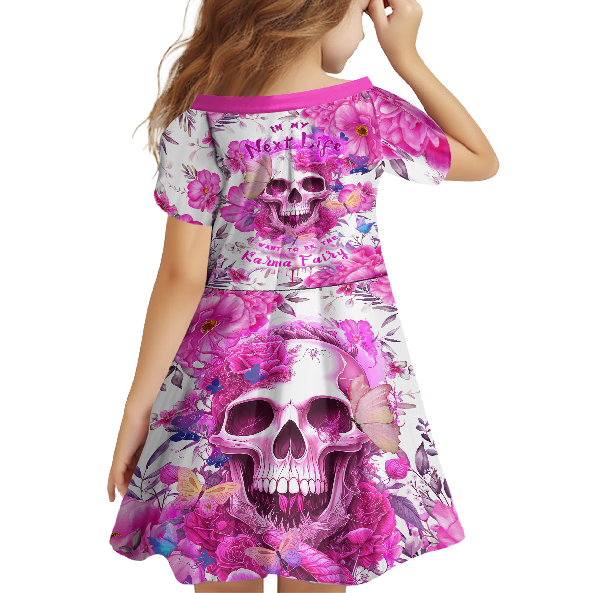 In My Next Life I Want To Be The Karma Fairy Family Matching Tank Maxi Dress and Hawaiian Shirt - Wonder Print Shop