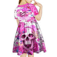 In My Next Life I Want To Be The Karma Fairy Kid Short Sleeve Dress - Wonder Print Shop