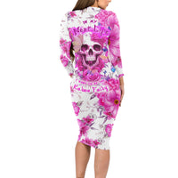 In My Next Life I Want To Be The Karma Fairy Long Sleeve Bodycon Dress - Wonder Print Shop
