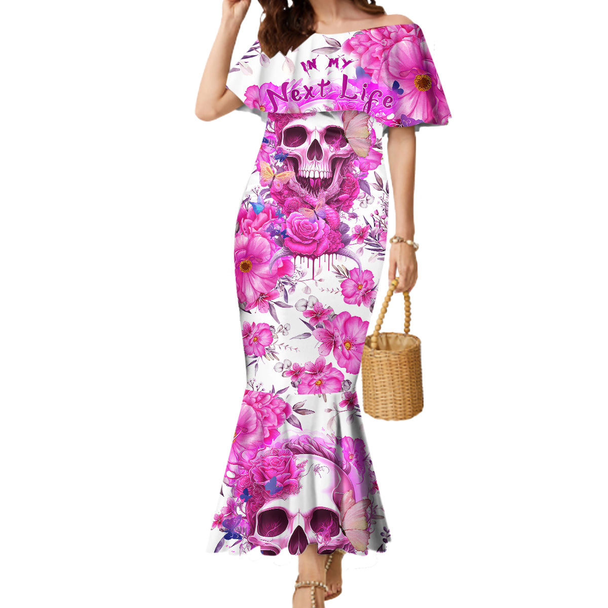 In My Next Life I Want To Be The Karma Fairy Mermaid Dress - Wonder Print Shop