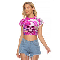 In My Next Life I Want To Be The Karma Fairy Raglan Cropped T Shirt - Wonder Print Shop