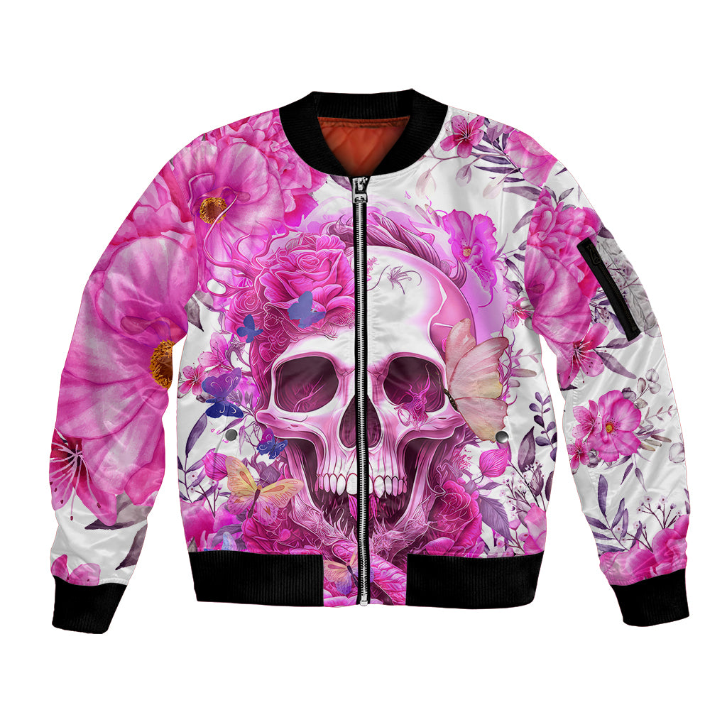 In My Next Life I Want To Be The Karma Fairy Sleeve Zip Bomber Jacket - Wonder Print Shop