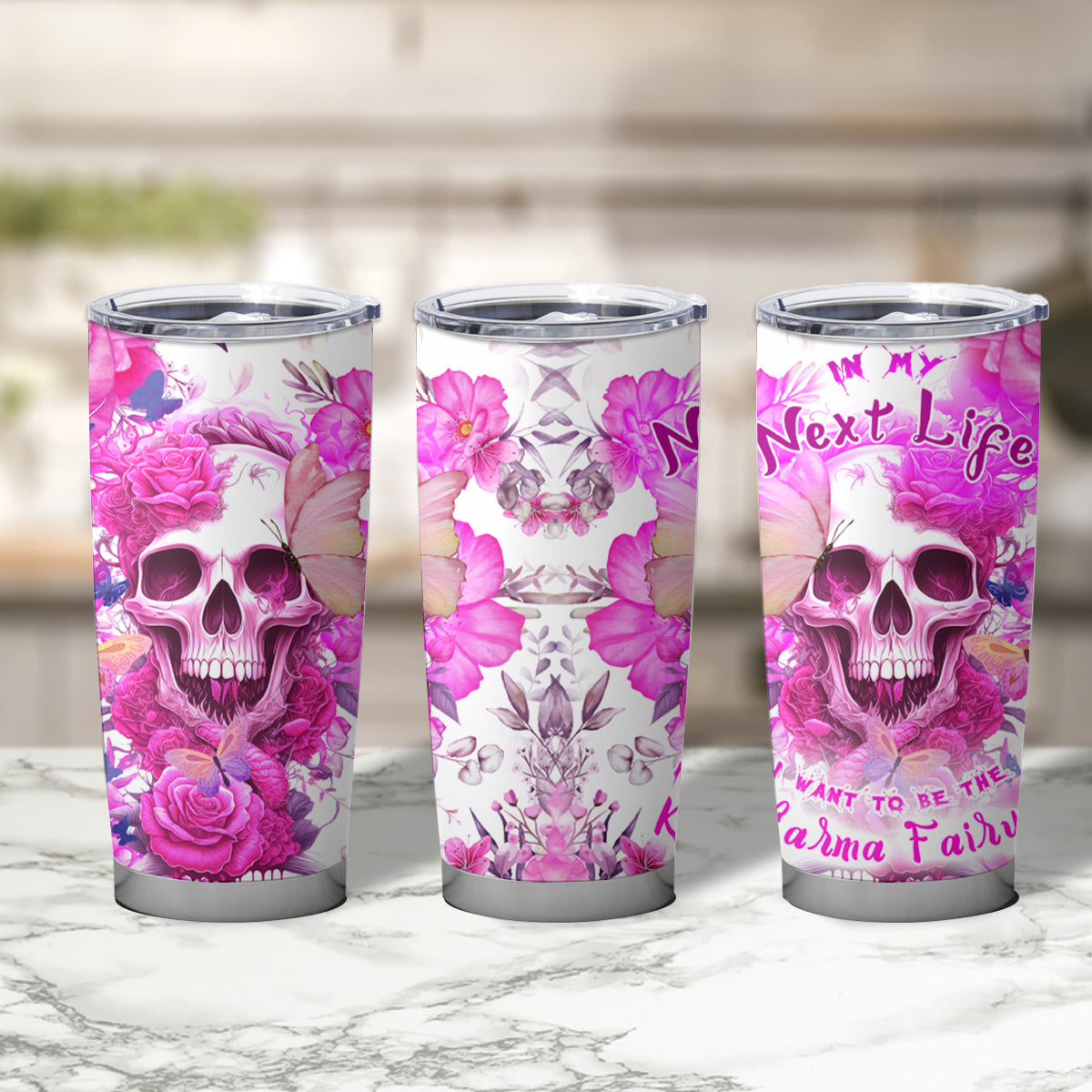 In My Next Life I Want To Be The Karma Fairy Tumbler Cup - Wonder Print Shop