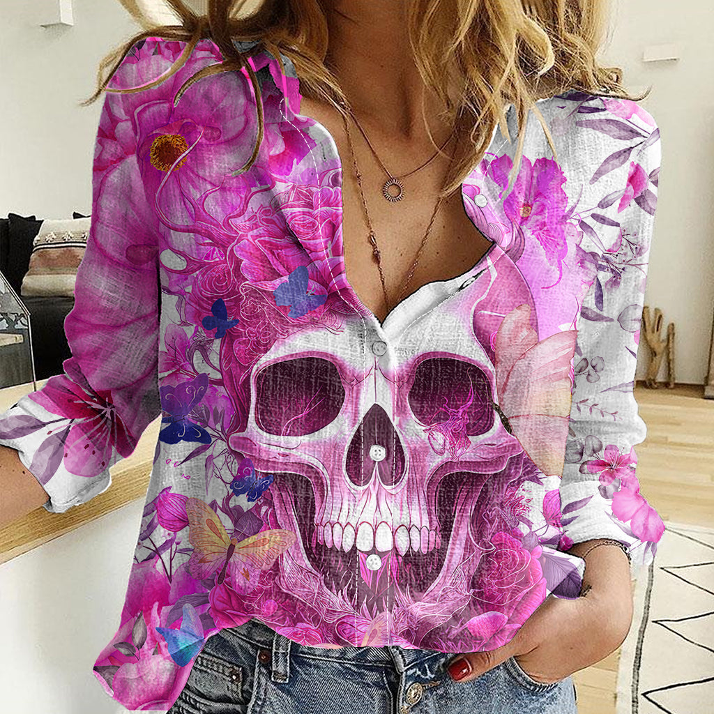 In My Next Life I Want To Be The Karma Fairy Women Casual Shirt - Wonder Print Shop