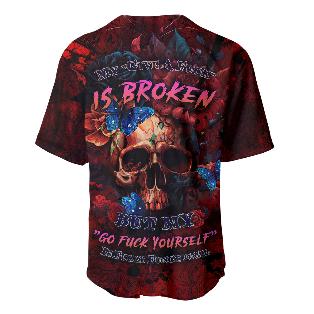 But My Go F Your Self Is Fully Baseball Jersey - Wonder Print Shop