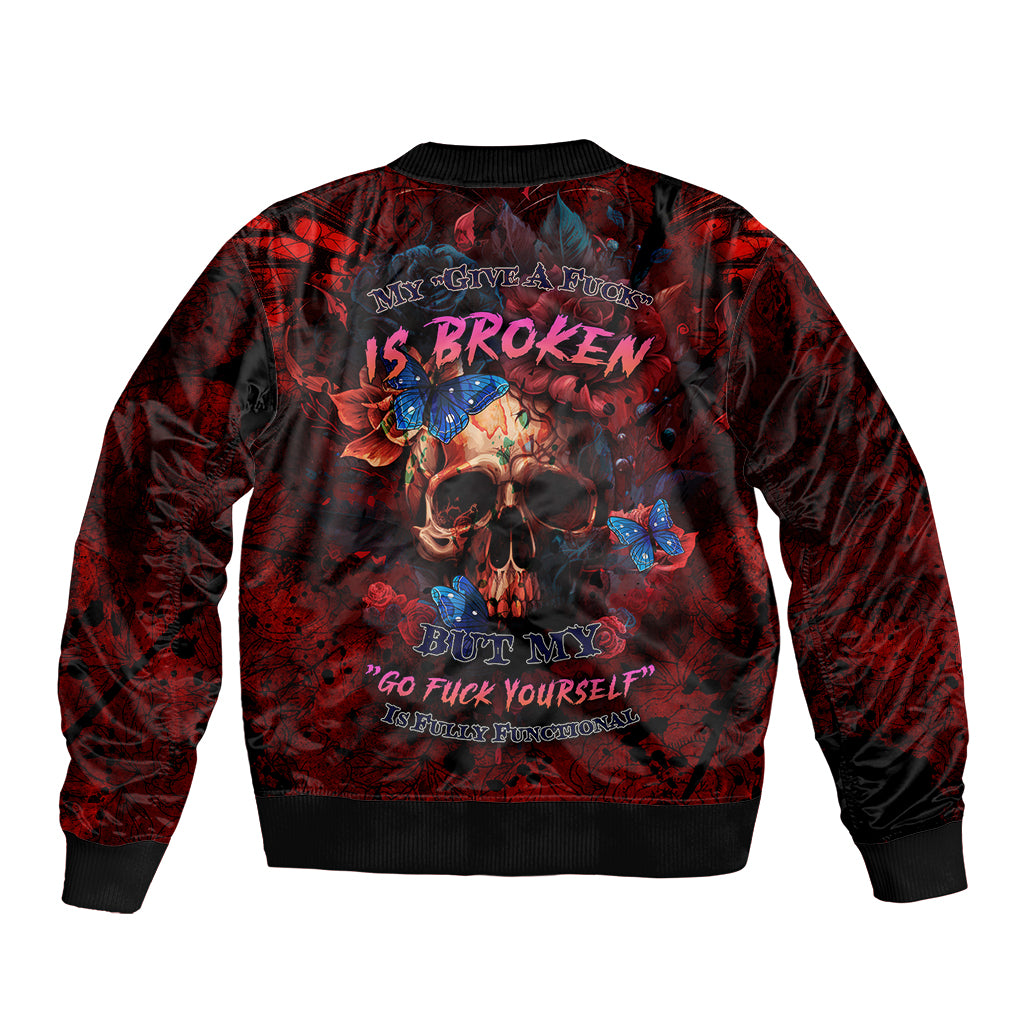 But My Go F Your Self Is Fully Bomber Jacket - Wonder Print Shop