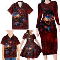 But My Go F Your Self Is Fully Family Matching Long Sleeve Bodycon Dress and Hawaiian Shirt - Wonder Print Shop