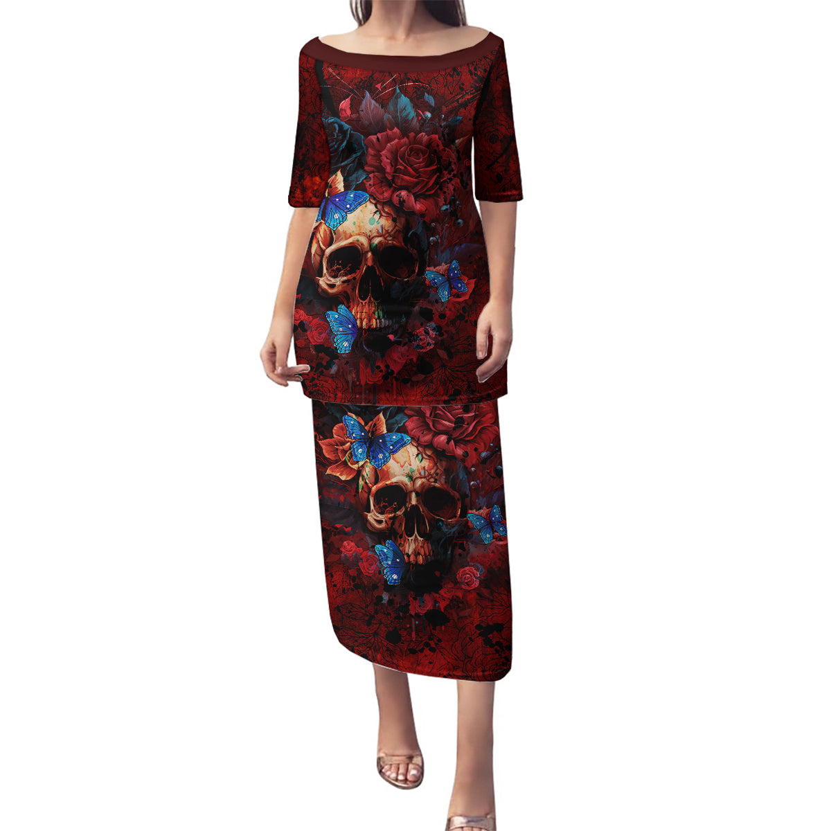 But My Go F Your Self Is Fully Family Matching Puletasi Dress and Hawaiian Shirt - Wonder Print Shop