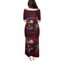 But My Go F Your Self Is Fully Family Matching Puletasi Dress and Hawaiian Shirt - Wonder Print Shop