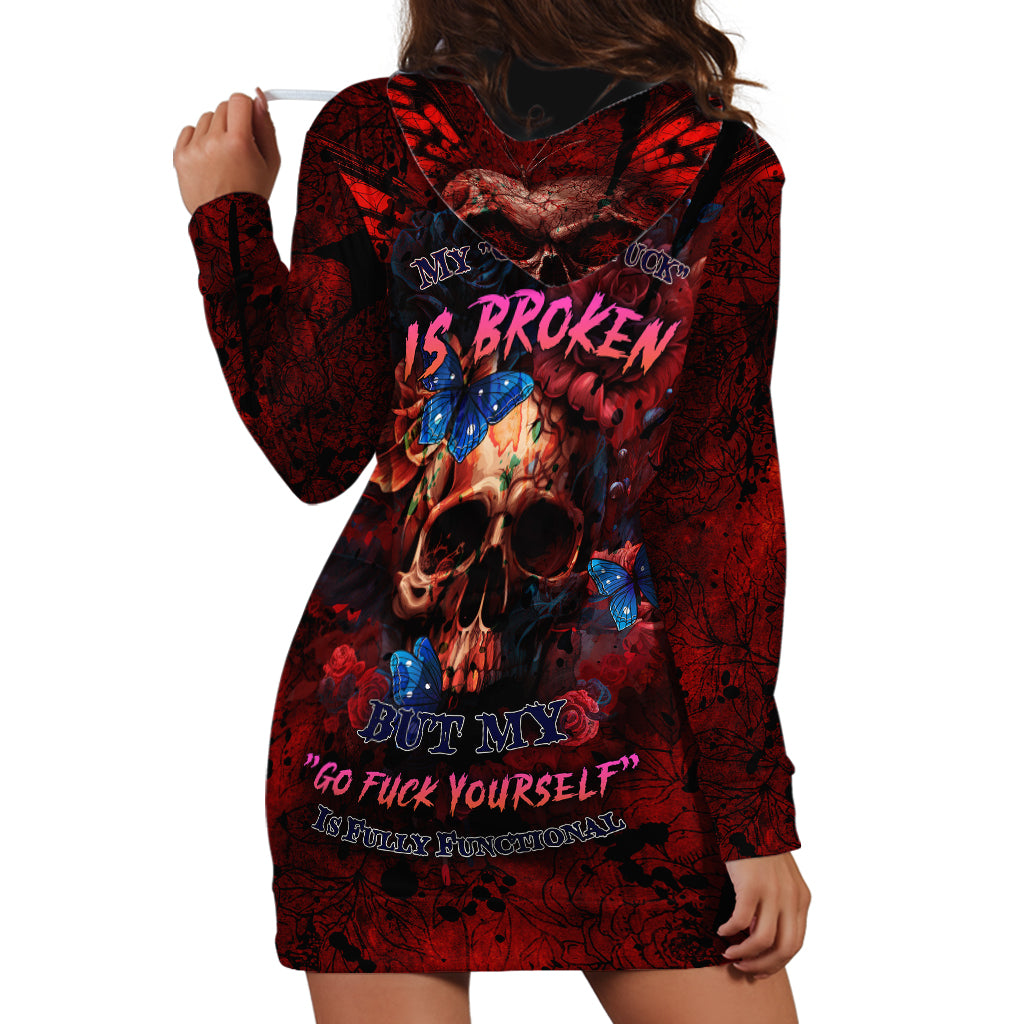 But My Go F Your Self Is Fully Hoodie Dress - Wonder Print Shop