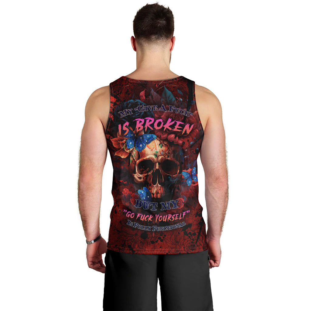 But My Go F Your Self Is Fully Men Tank Top - Wonder Print Shop