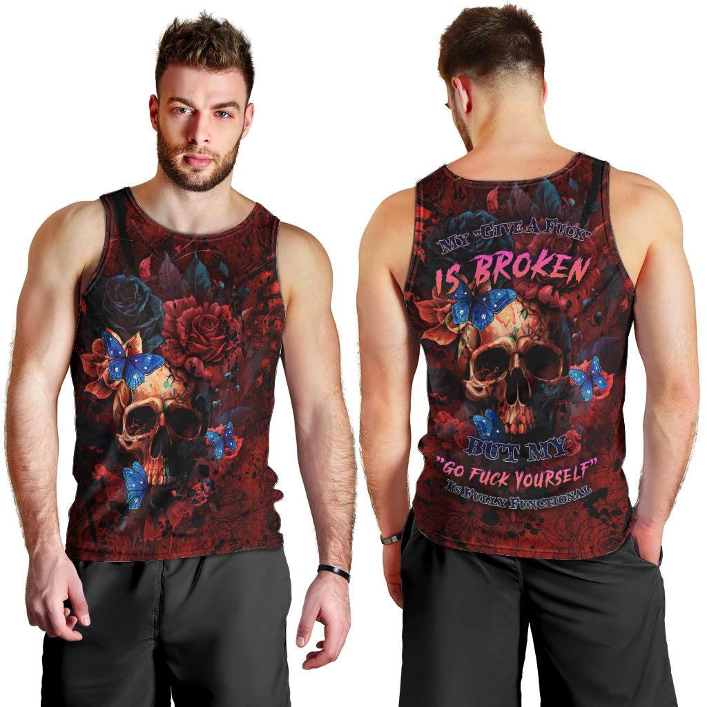 But My Go F Your Self Is Fully Men Tank Top - Wonder Print Shop