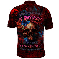 But My Go F Your Self Is Fully Polo Shirt - Wonder Print Shop