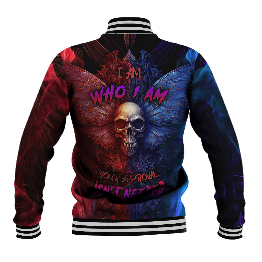 I am Who I Am Your Approval Isn't Needed Baseball Jacket - Wonder Print Shop