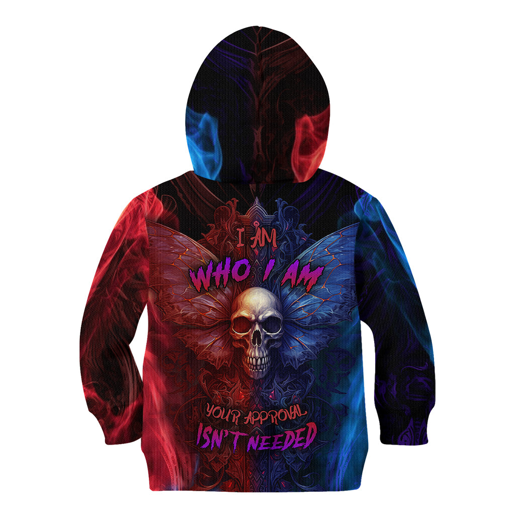 I am Who I Am Your Approval Isn't Needed Kid Hoodie - Wonder Print Shop