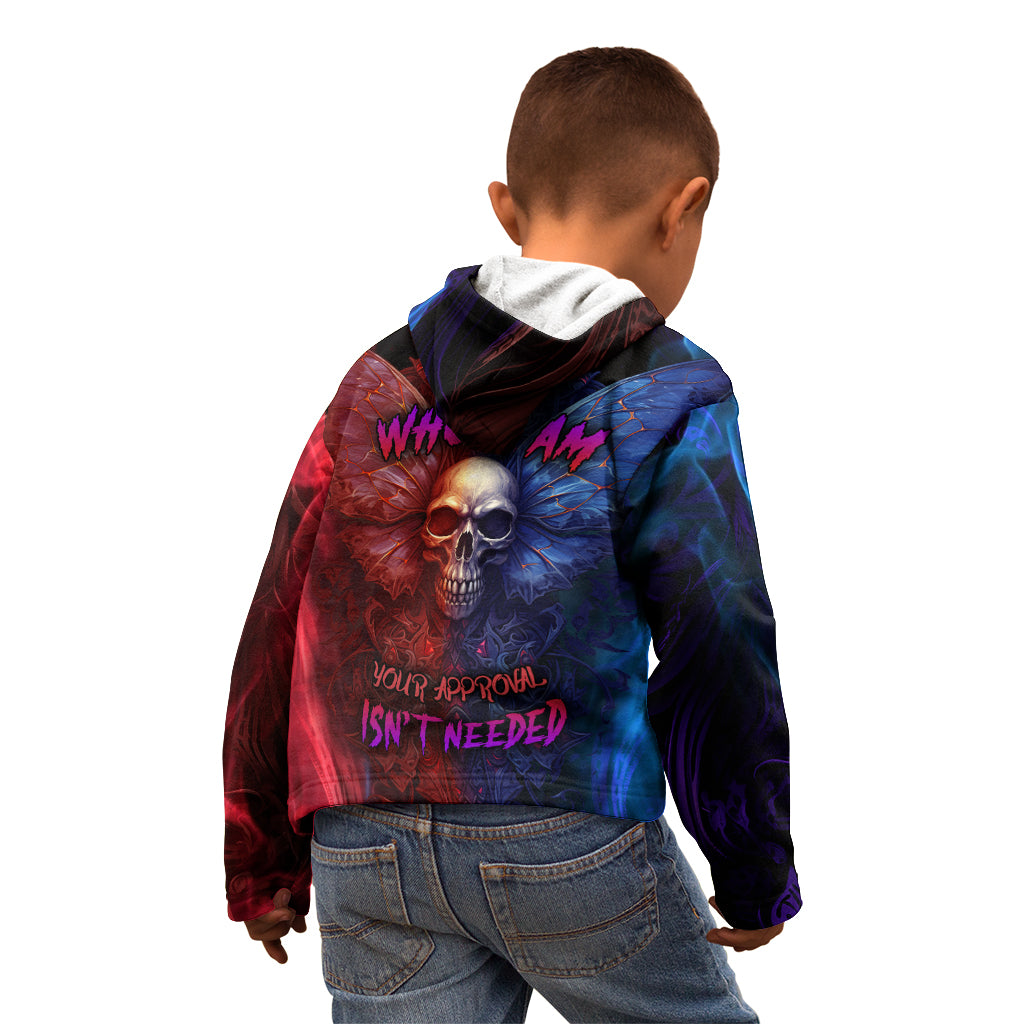 I am Who I Am Your Approval Isn't Needed Kid Hoodie - Wonder Print Shop